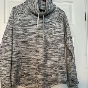 Marmot Gray Striped Pullover